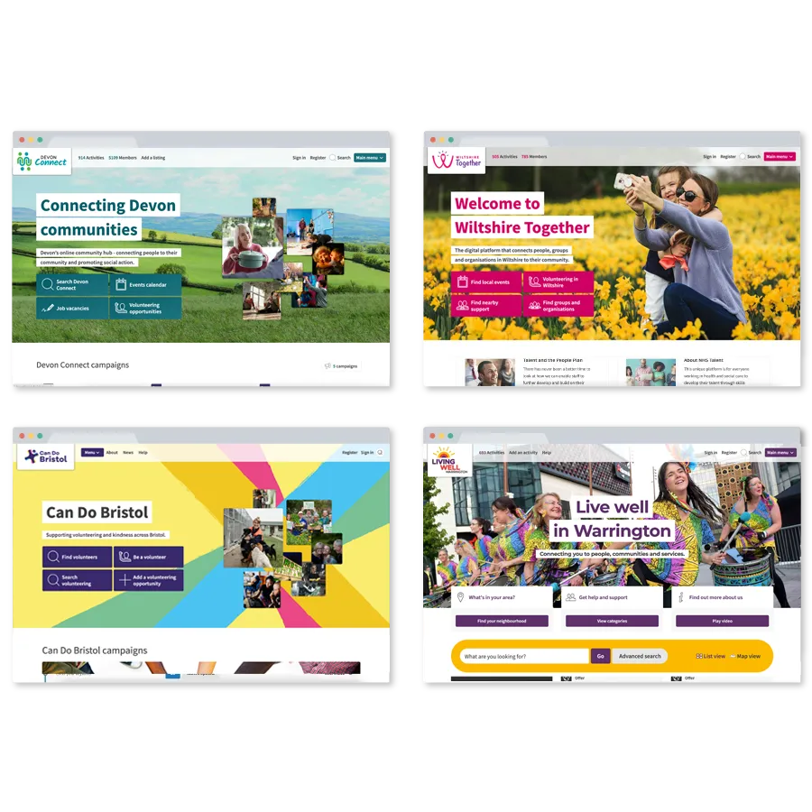 Many people cannot easily access the services and support they need in their community.